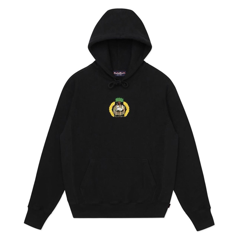 Rowing Blazers “all is vanity” embroidered unicorn hoodie size large